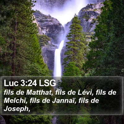 Luc 3:24 LSG Bible Verse Image