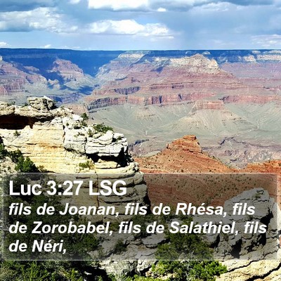 Luc 3:27 LSG Bible Verse Image