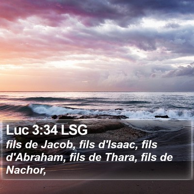 Luc 3:34 LSG Bible Verse Image