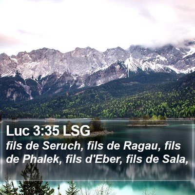Luc 3:35 LSG Bible Verse Image