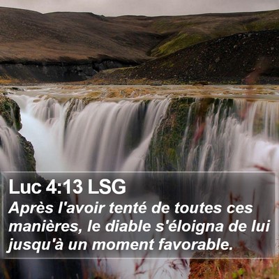 Luc 4:13 LSG Bible Verse Image