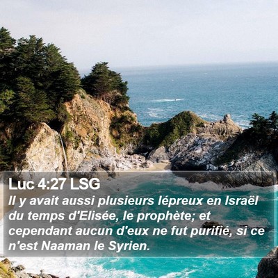 Luc 4:27 LSG Bible Verse Image