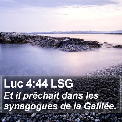 Luc 4:44 LSG Bible Verse Image