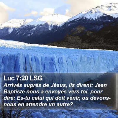 Luc 7:20 LSG Bible Verse Image