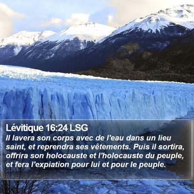 Lévitique 16:24 LSG Bible Verse Image