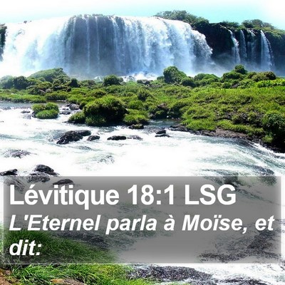 Lévitique 18:1 LSG Bible Verse Image