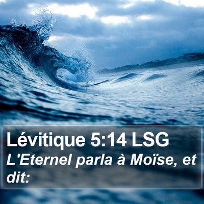 Lévitique 5:14 LSG Bible Verse Image