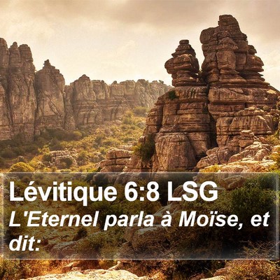Lévitique 6:8 LSG Bible Verse Image