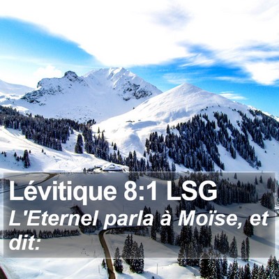 Lévitique 8:1 LSG Bible Verse Image