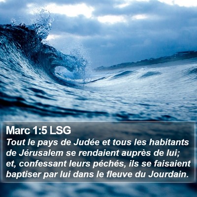 Marc 1:5 LSG Bible Verse Image