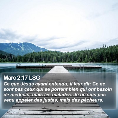 Marc 2:17 LSG Bible Verse Image