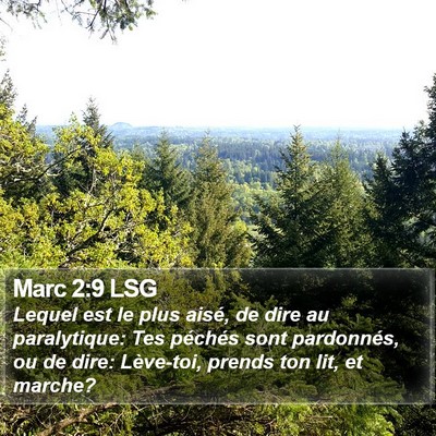 Marc 2:9 LSG Bible Verse Image