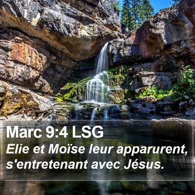Marc 9:4 LSG Bible Verse Image