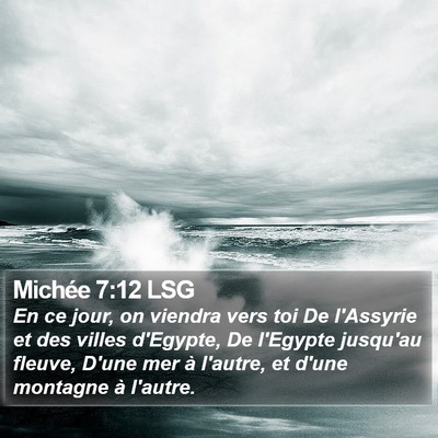 Michée 7:12 LSG Bible Verse Image