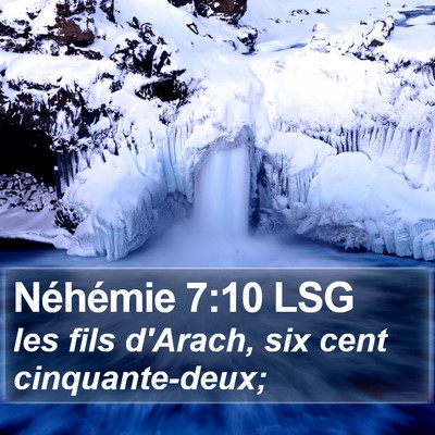 Néhémie 7:10 LSG Bible Verse Image