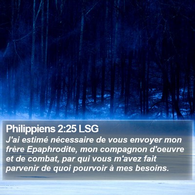 Philippiens 2:25 LSG Bible Verse Image