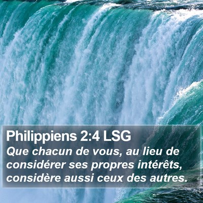 Philippiens 2:4 LSG Bible Verse Image