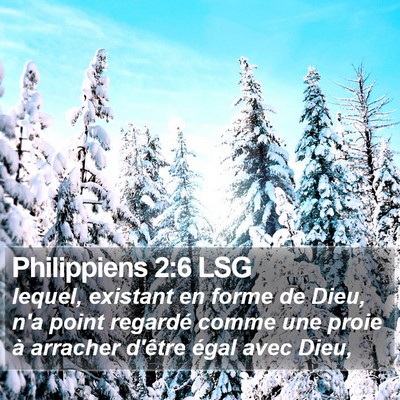 Philippiens 2:6 LSG Bible Verse Image