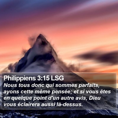 Philippiens 3:15 LSG Bible Verse Image
