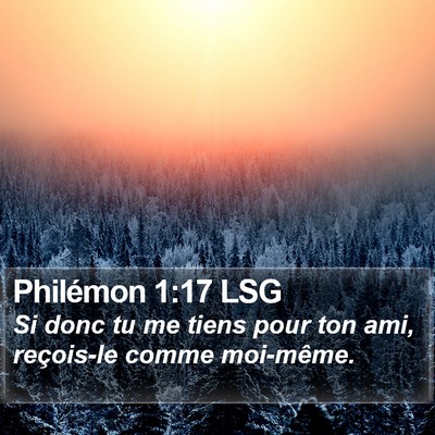 Philémon 1:17 LSG Bible Verse Image
