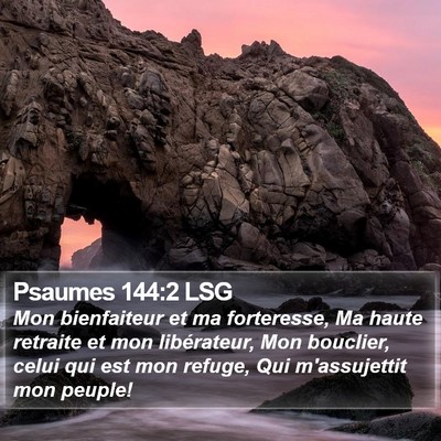 Psaumes 144:2 LSG Bible Verse Image