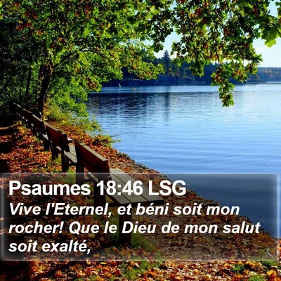 Psaumes 18:46 LSG Bible Verse Image