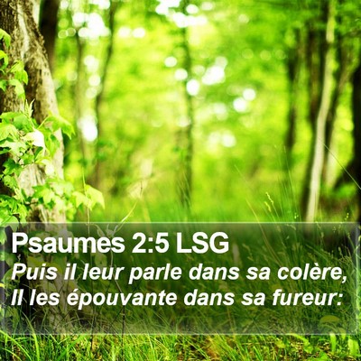 Psaumes 2:5 LSG Bible Verse Image