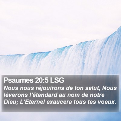 Psaumes 20:5 LSG Bible Verse Image