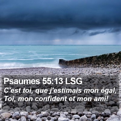Psaumes 55:13 LSG Bible Verse Image