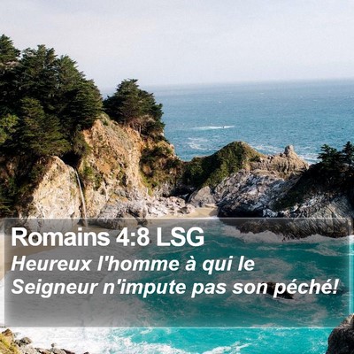 Romains 4:8 LSG Bible Verse Image