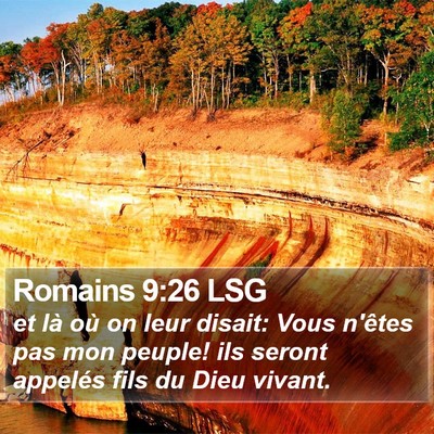 Romains 9:26 LSG Bible Verse Image