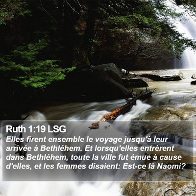 Ruth 1:19 LSG Bible Verse Image