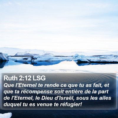 Ruth 2:12 LSG Bible Verse Image