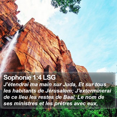 Sophonie 1:4 LSG Bible Verse Image