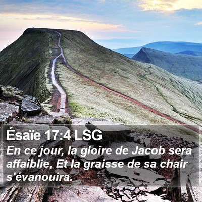 Ésaïe 17:4 LSG Bible Verse Image