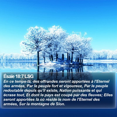 Ésaïe 18:7 LSG Bible Verse Image