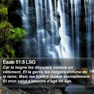 Ésaïe 51:8 LSG Bible Verse Image