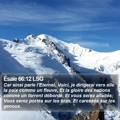 Ésaïe 66:12 LSG Bible Verse Image