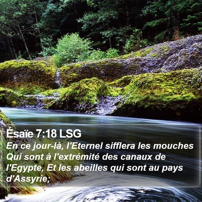 Ésaïe 7:18 LSG Bible Verse Image