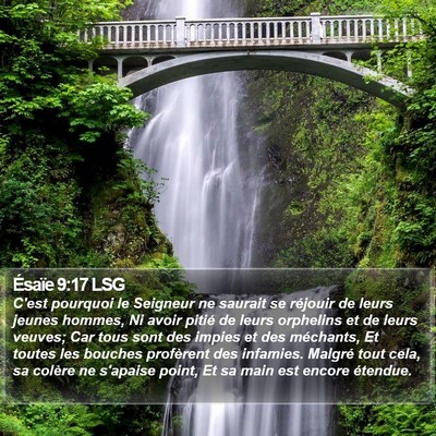 Ésaïe 9:17 LSG Bible Verse Image