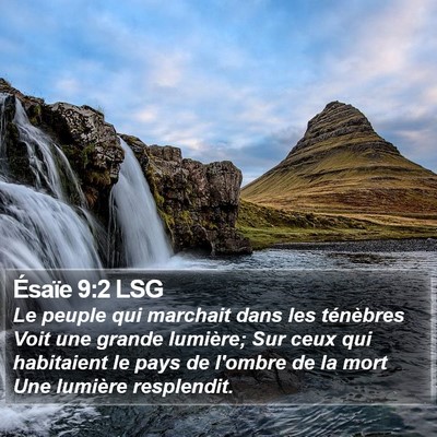 Ésaïe 9:2 LSG Bible Verse Image