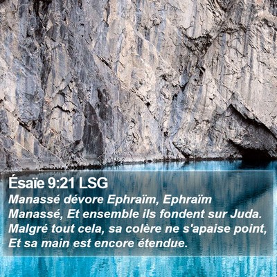 Ésaïe 9:21 LSG Bible Verse Image