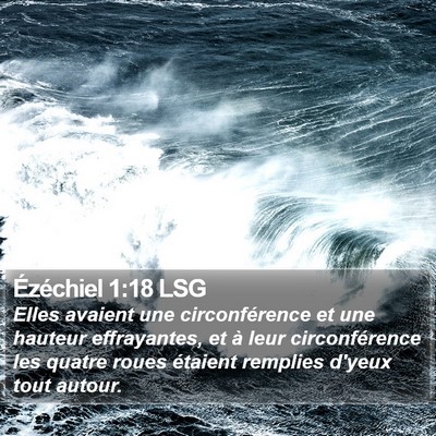 Ézéchiel 1:18 LSG Bible Verse Image