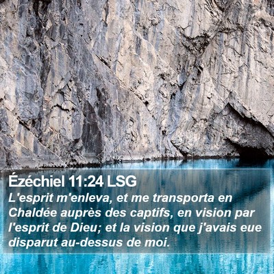 Ézéchiel 11:24 LSG Bible Verse Image