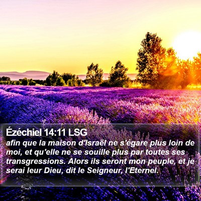 Ézéchiel 14:11 LSG Bible Verse Image