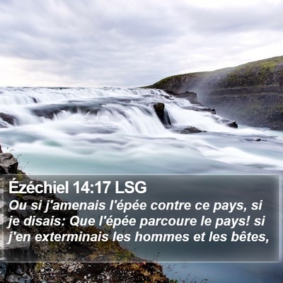 Ézéchiel 14:17 LSG Bible Verse Image