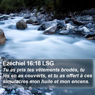 Ézéchiel 16:18 LSG Bible Verse Image
