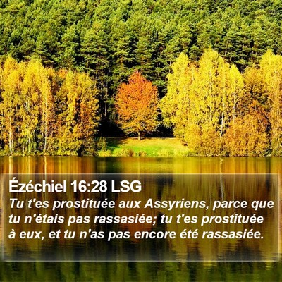 Ézéchiel 16:28 LSG Bible Verse Image