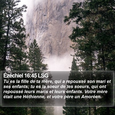 Ézéchiel 16:45 LSG Bible Verse Image