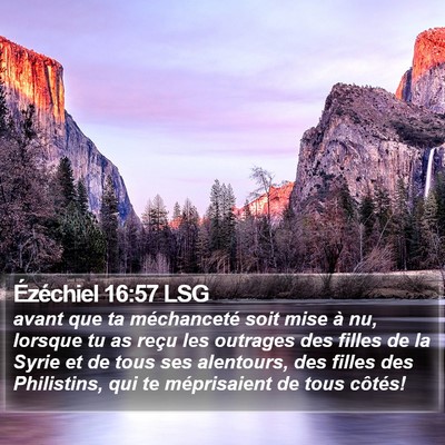 Ézéchiel 16:57 LSG Bible Verse Image